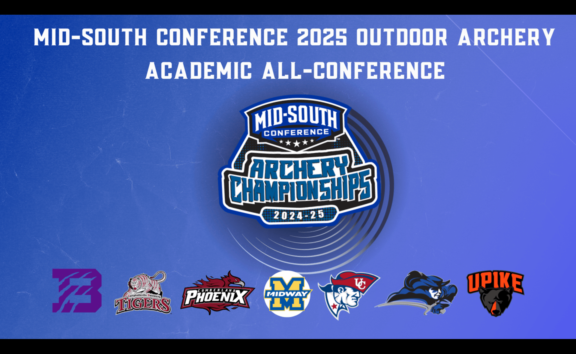 Bethel has Seven Named to 2025 Outdoor Archery Academic All-Conference Squad