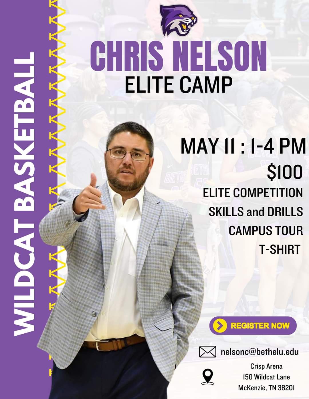 Coach Chris Nelson Elite Coming Up May 11