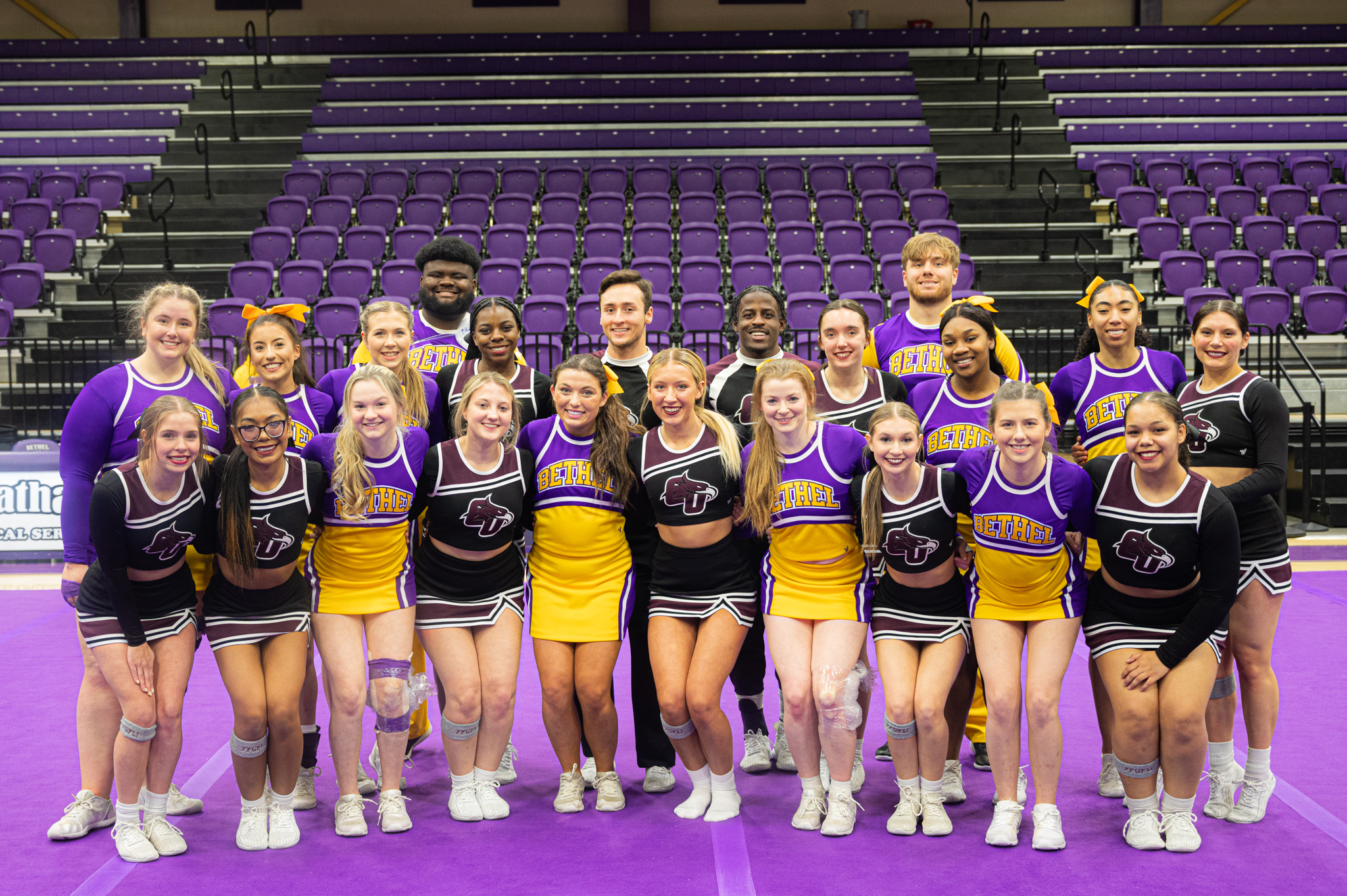 Bethel Cheer Hosts First Wildcat Invitational Cheer Competition