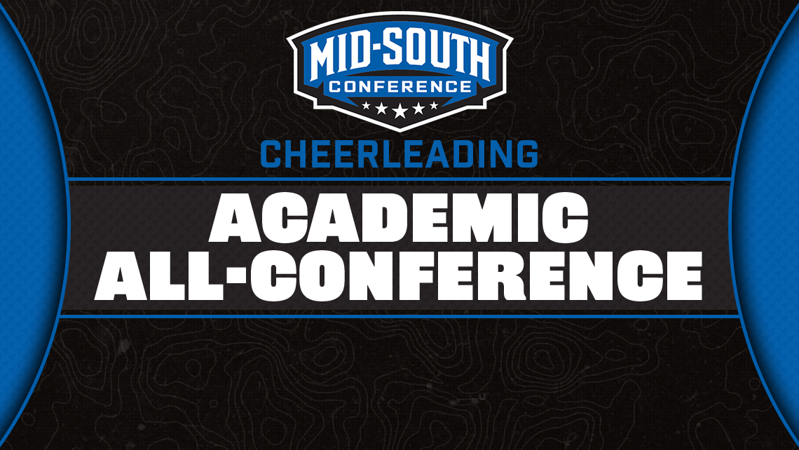Mid-South Conference Cheerleading Academic Awards Announced