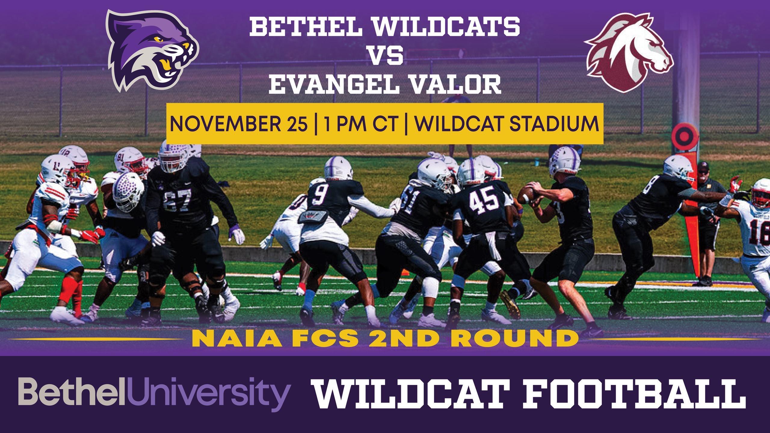 Wildcats & Valor Meet in NAIA Championship Series 2nd Round Action