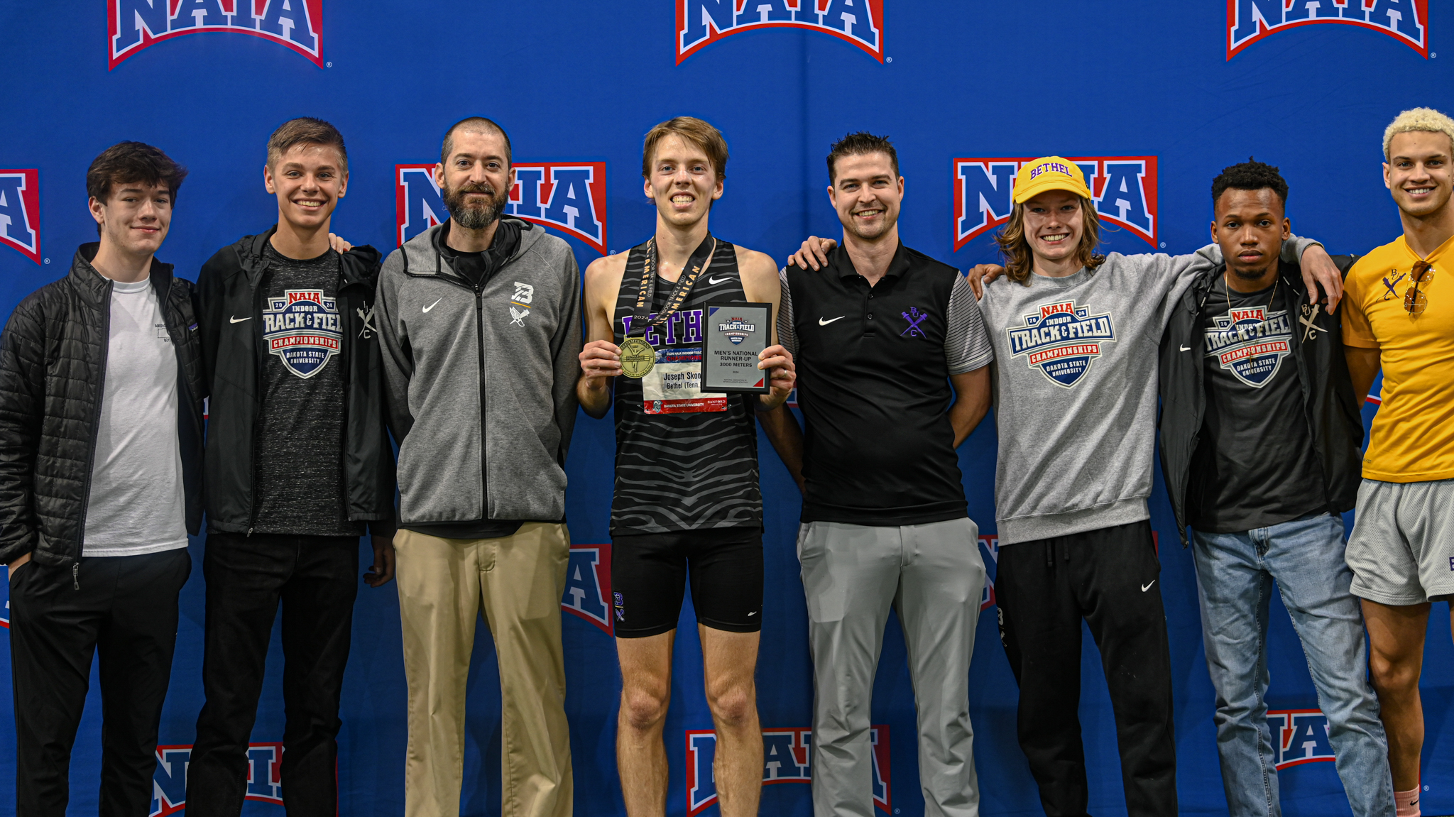 Bethel Men’s Indoor Track Historical Season Ends