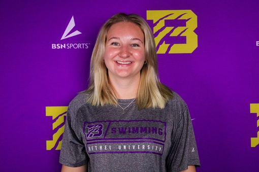 Bethel&rsquo;s Bjorkegren Named to MSC Women&rsquo;s Swimming Champions of Character Team