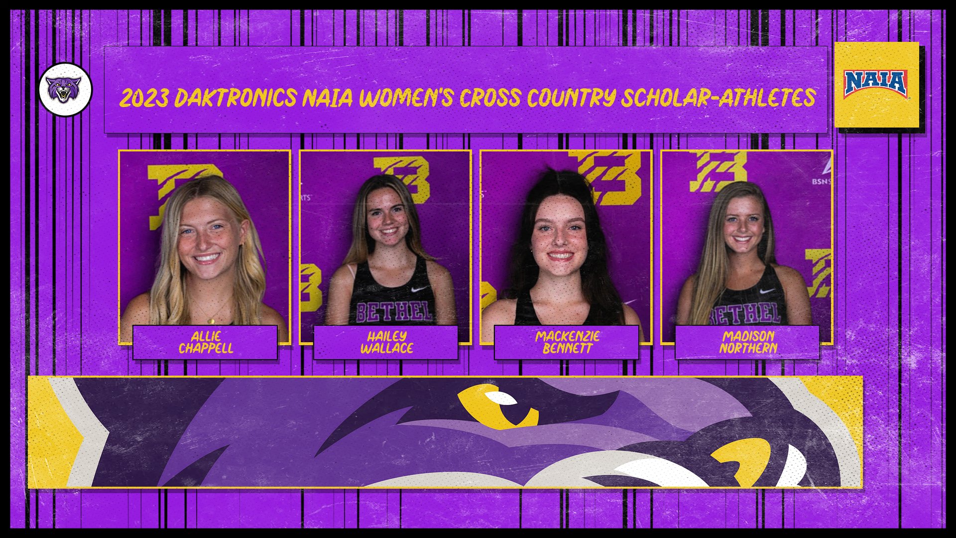 Four Cross Country Lady Wildcats Named Scholar Athletes